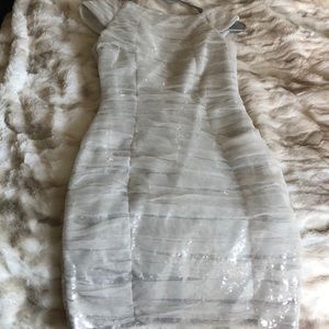 Beautiful sequin white dress